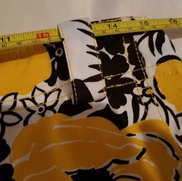 Carlisle Bright floral cotton skirt Size 12 - Picture 4 of 7